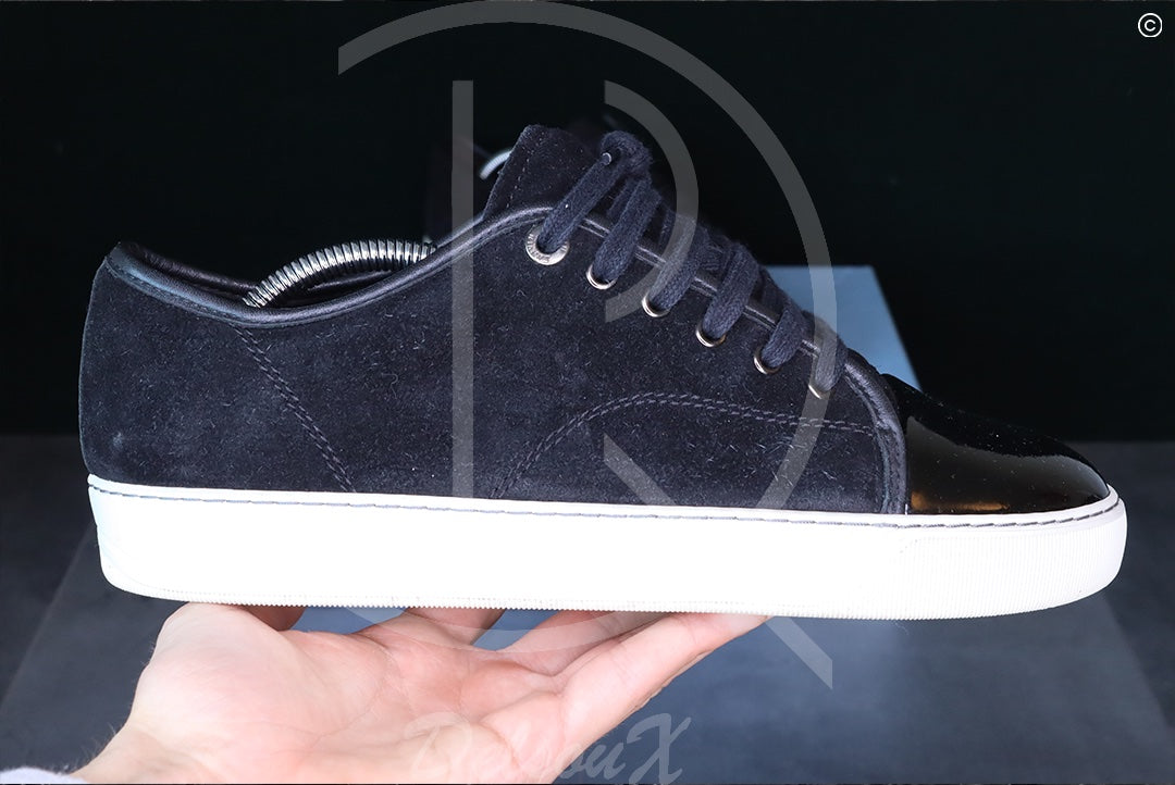 Lanvin ‘Black Suede' Lak Toe (40) ⬛️