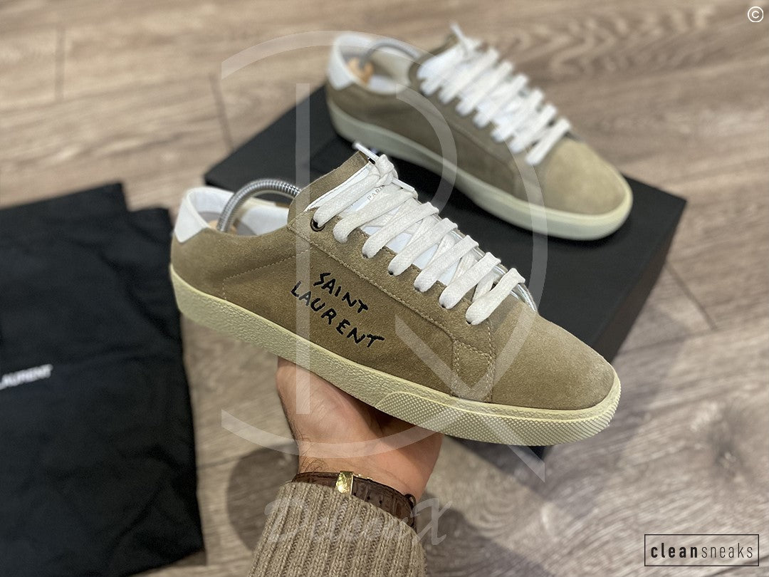 Saint Laurent Paris SL/06 'Brown Suede' Distressed (41) 🌤