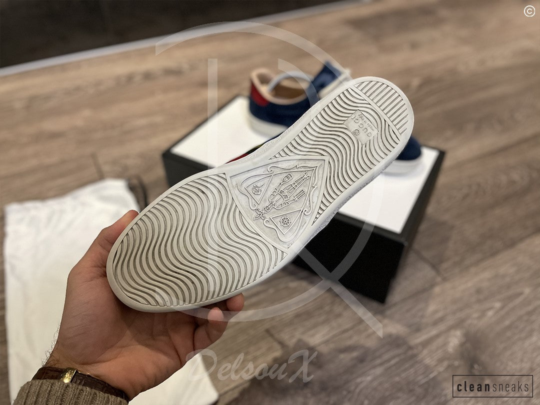 Gucci Ace ’Blue Velvet’ (40.5) 🚙