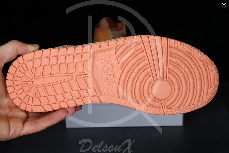 Nike Jordan 1 'Apricot Orange' Mid (W) (43) 🍑