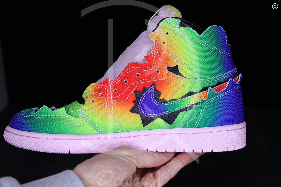 Nike Jordan 1 Retro High X J. Balvin (43) 🌈