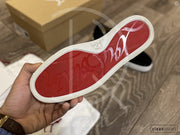 Christian Louboutin ’Black Suede' Pik Boat (40) 🩸