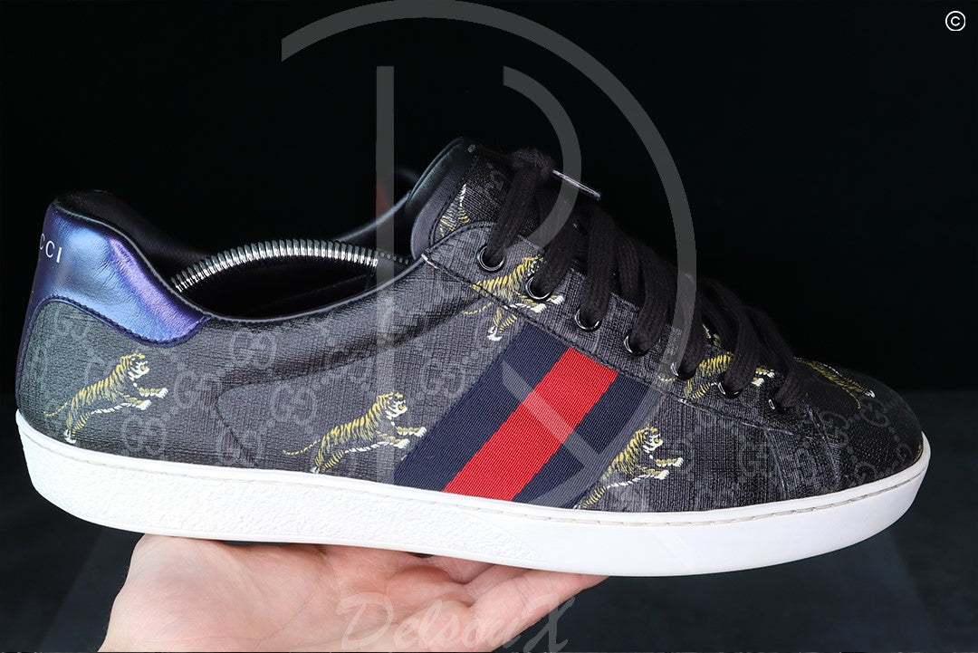 Gucci Ace ’Tiger’ Canvas (45) 🐯