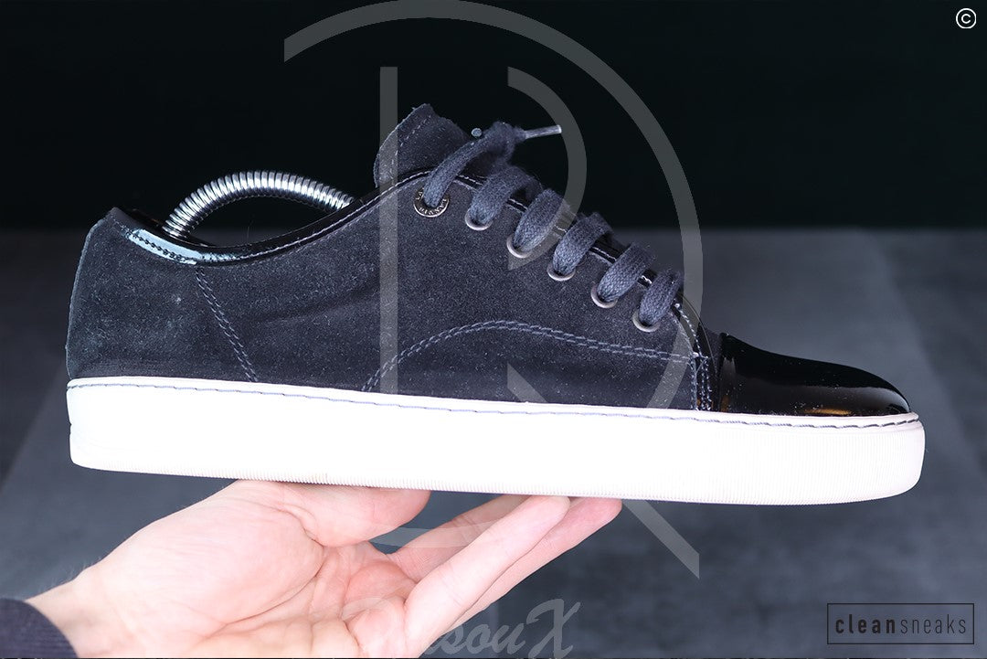 Lanvin 'Black Suede' Lak Toe (40) 🤠