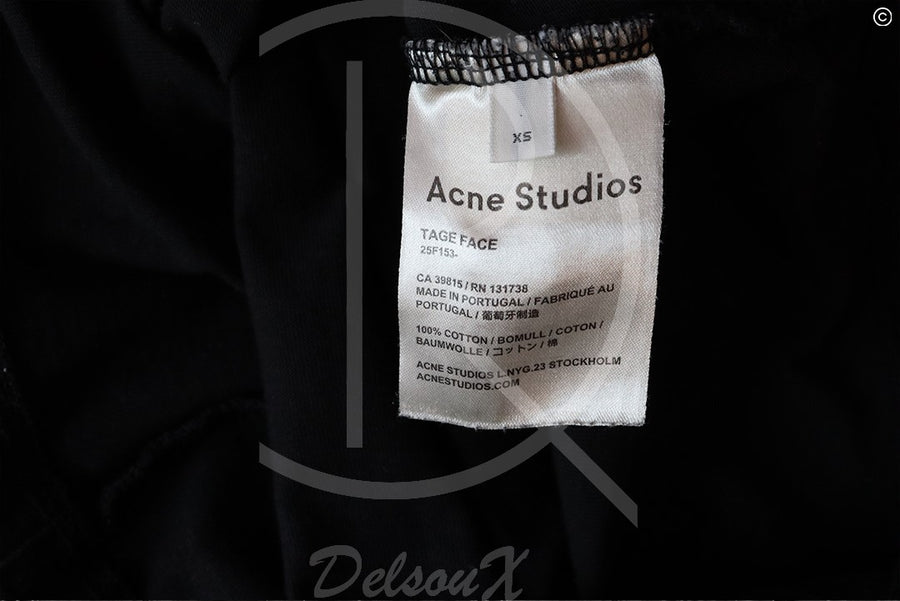 Acne Studios Longsleeve ‘Black’ (XS) 🌚