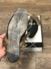 Gucci "Princetown" Fur Loafers (G7 / EU 41) 👟