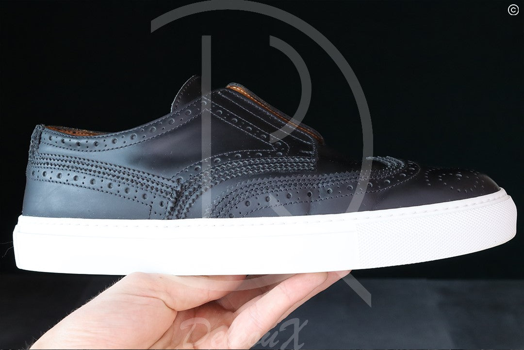 Givenchy 'Black Leather' Skate Brougue (41)