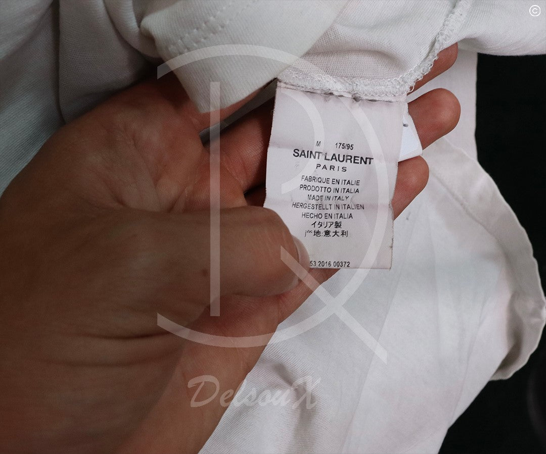 Saint Laurent T-shirt ‘Baby’ White (M) 👶🏼