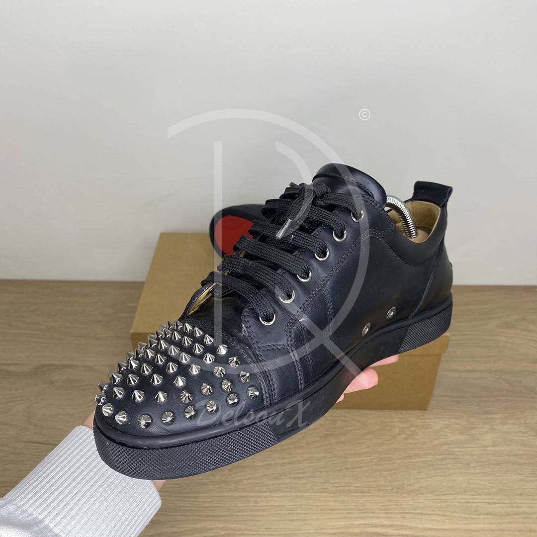 Christian Louboutin 'Gun Metal' Junior Spikes (42.5) ⛓