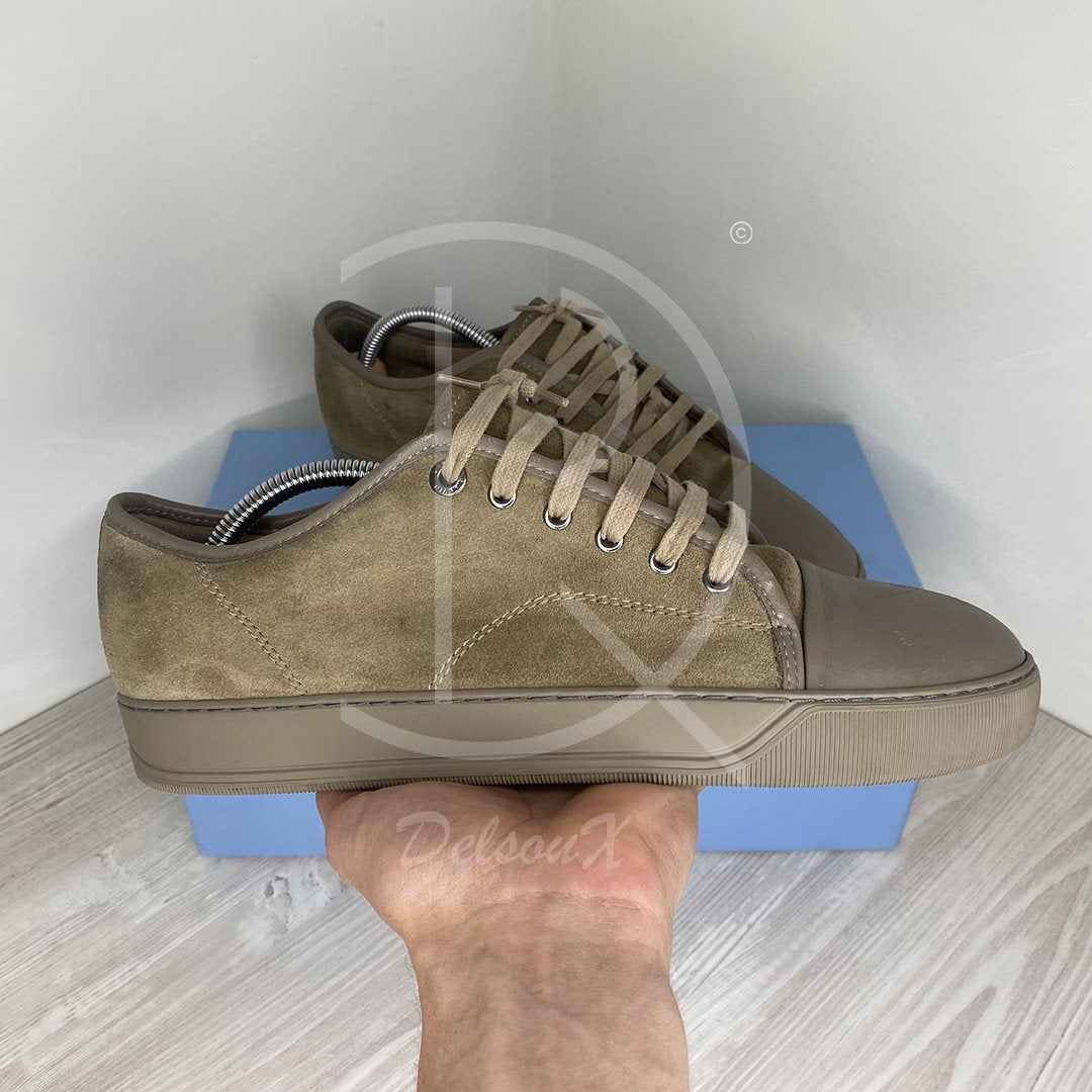 Lanvin 'Beige Suede' Mat Toe Herre (42) 🥯