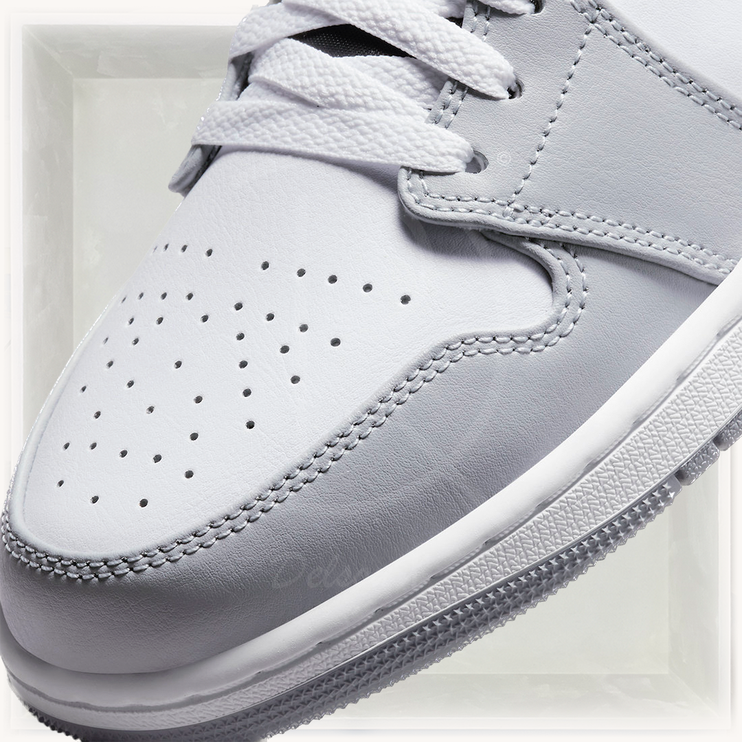 Nike Sneakers, Air Jordan 1 Mid Light Smoke Grey ‘Anthracite’