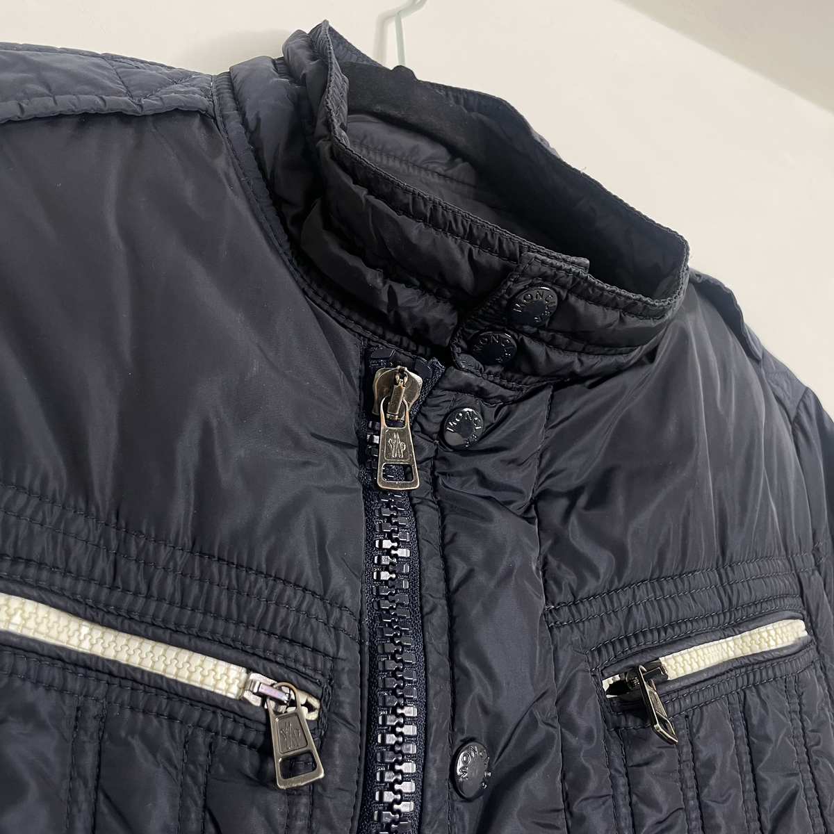 Moncler Jakke, Navy Puffer (M1)