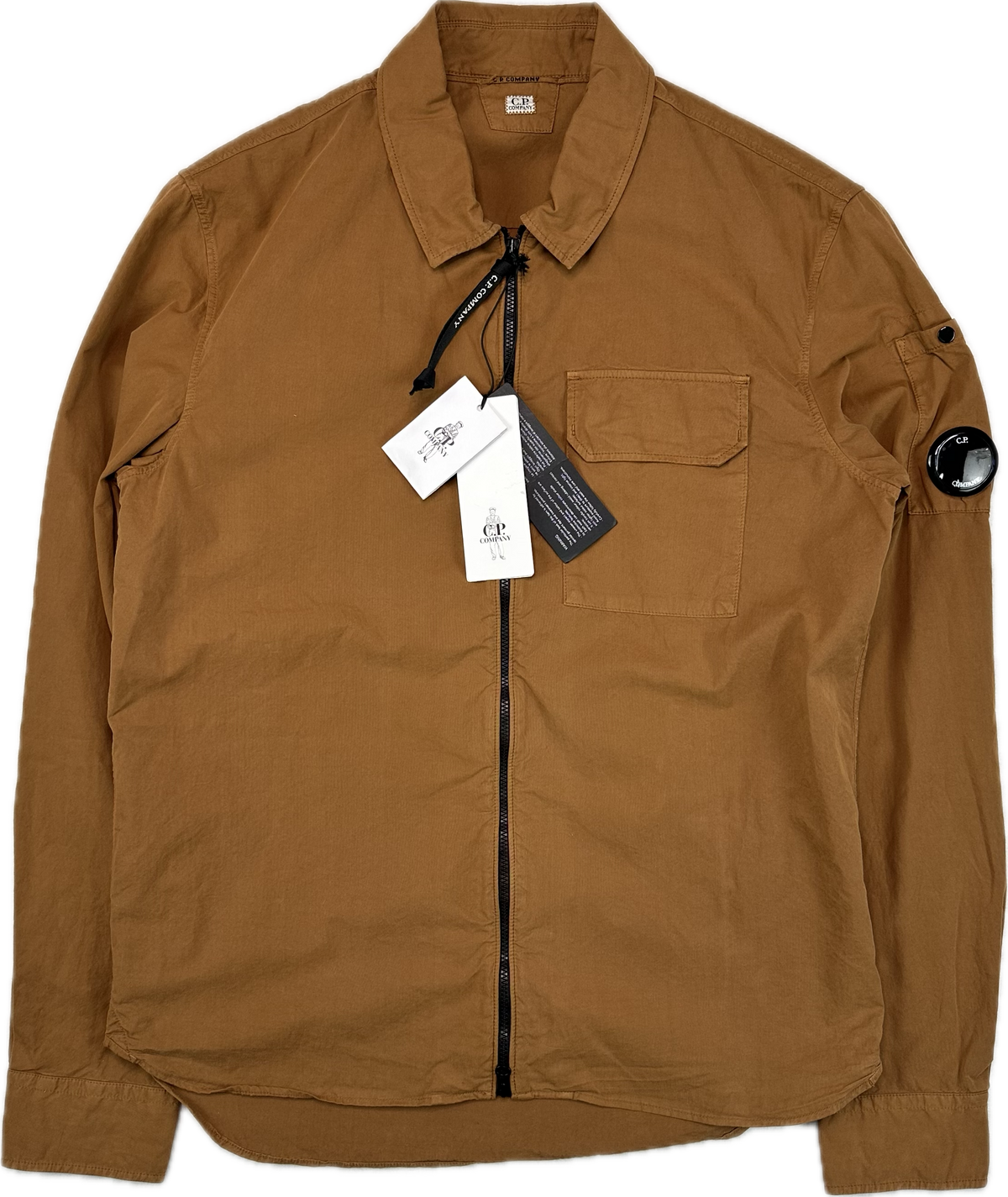 C.P. Company Overshirt, Herre 'Brun' (Medium)