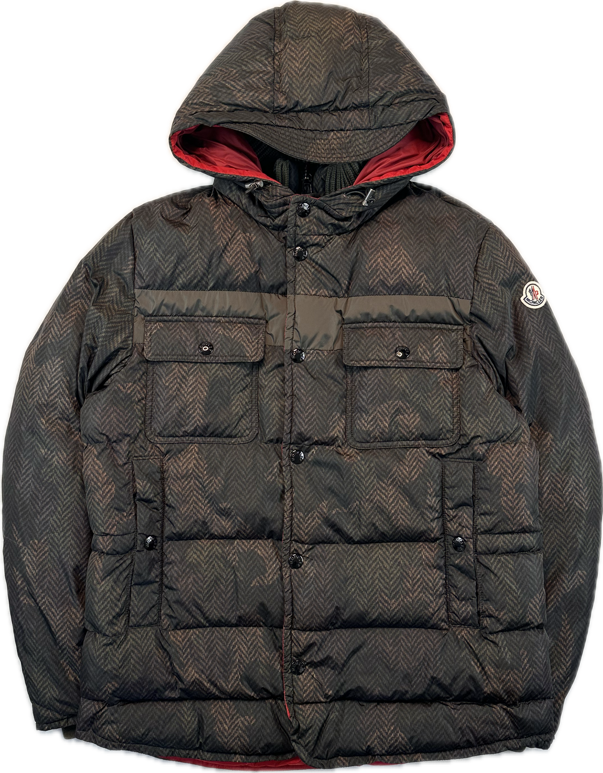 Moncler Vinterjakke, Herre 'Brun' Jacot (M2 / Medium)