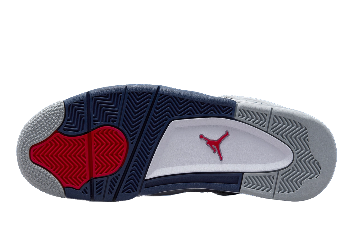 Nike Sneakers, Nike Air Jordan 4 'White Midnight Navy’ 🫐