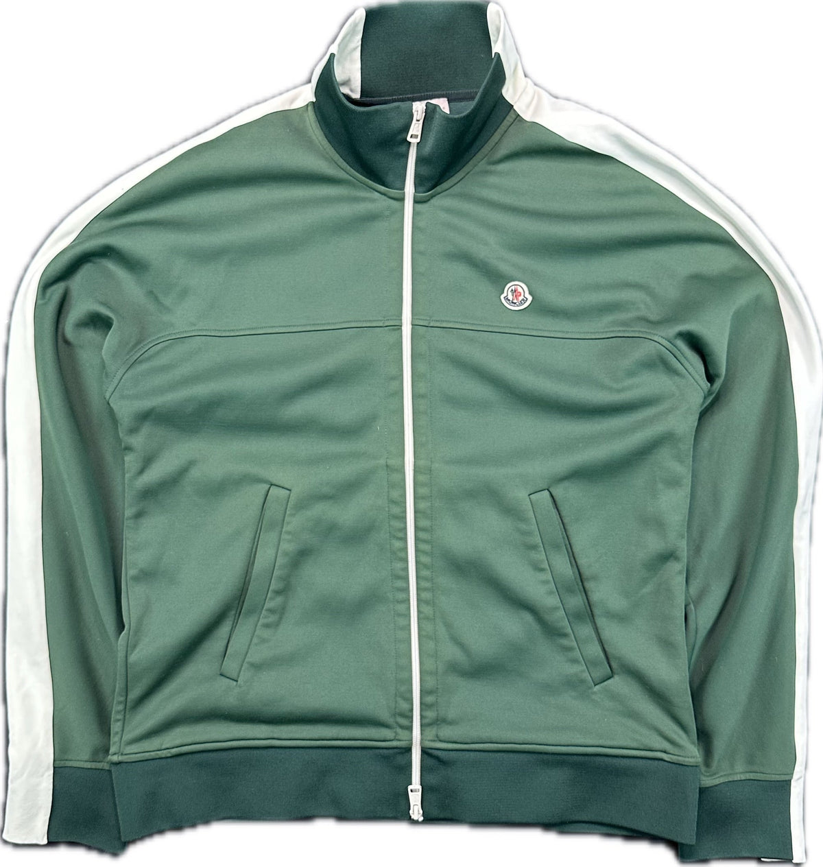 Moncler Cardigan, Herre 'Grøn' (XX-Large)