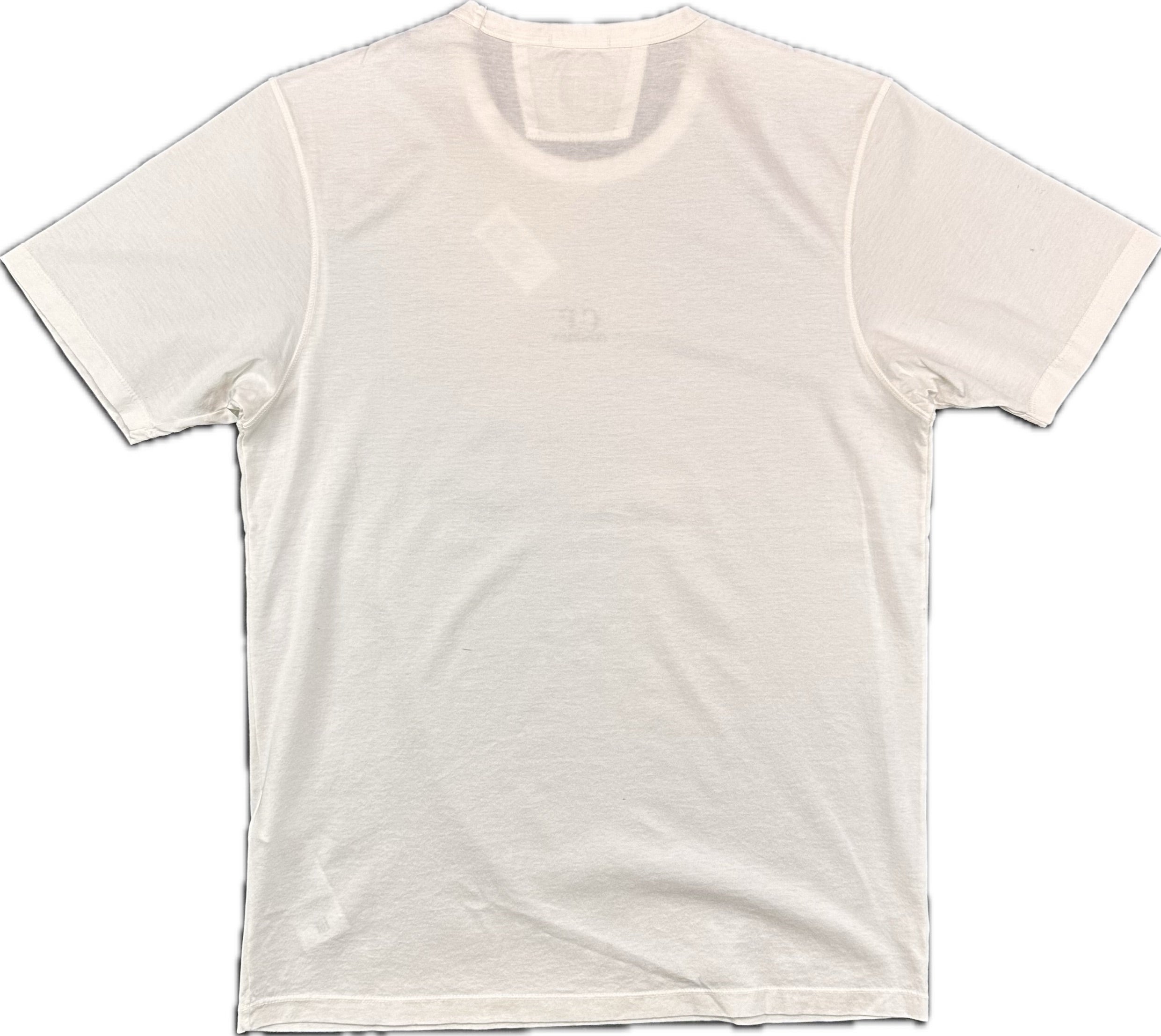 C.P. Company T-Shirt, Herre 'Hvid' (Medium + X-Large)