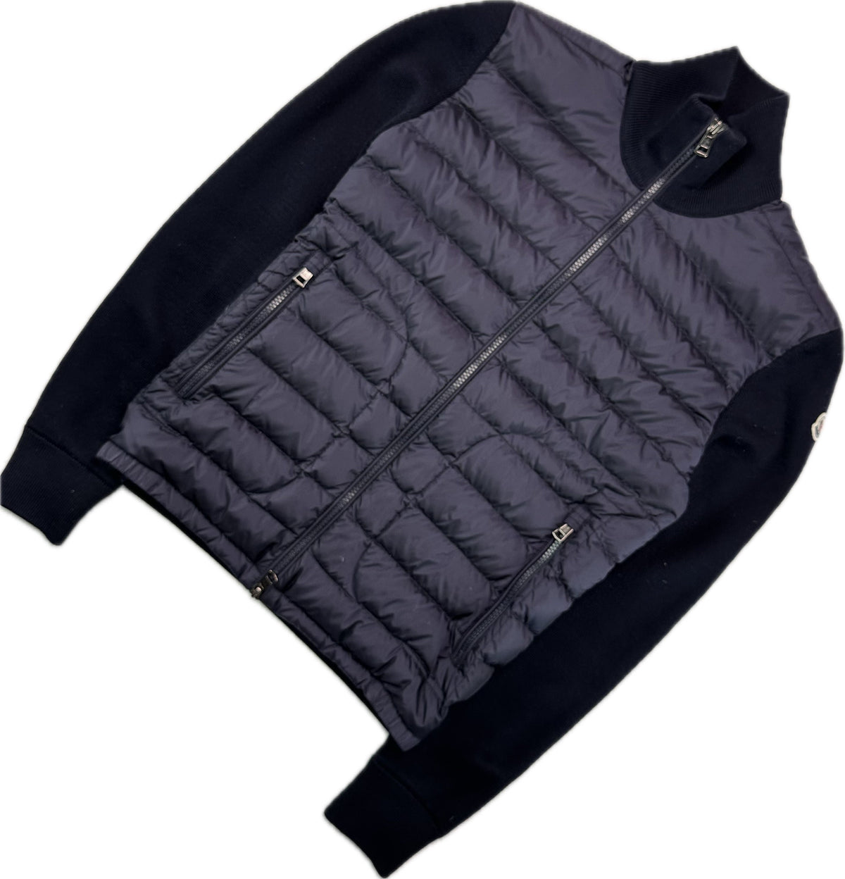 Moncler Cardigan, Herre 'Sort' Maglia (Small)