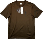 C.P. Company T-Shirt, Herre 'Brun' (Small)