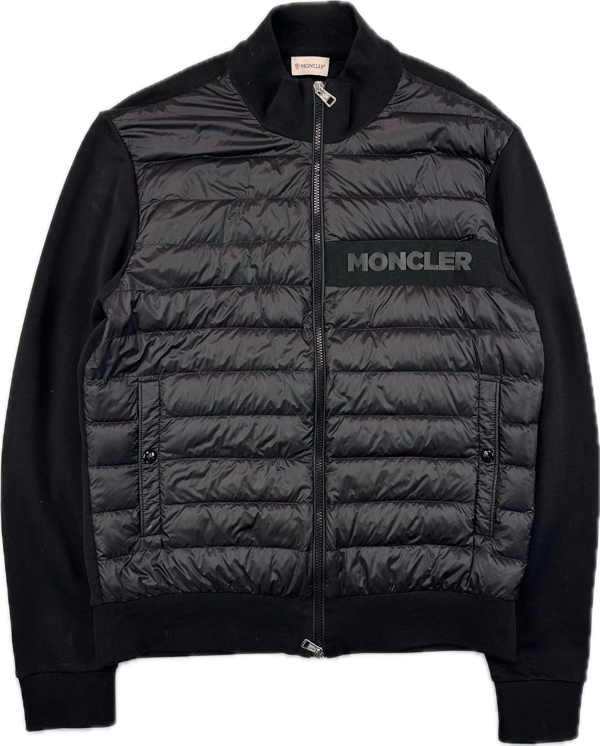 Moncler Cardigan, Herre 'Sort' 123 (Large)