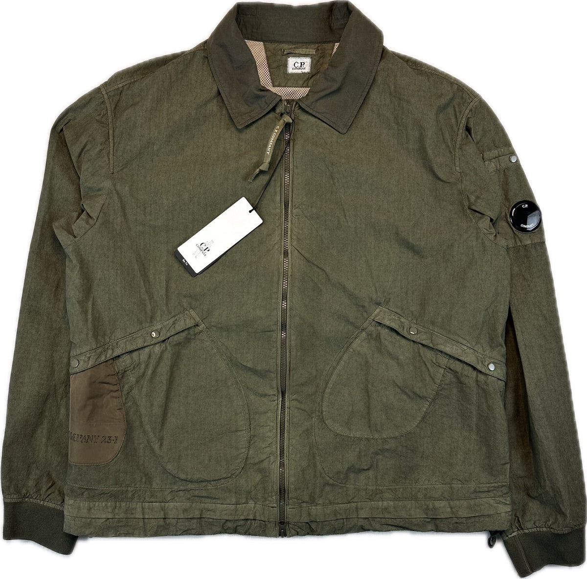 C.P. Company Jakke, Herre 'Army Grøn' (XX-Large / 54)