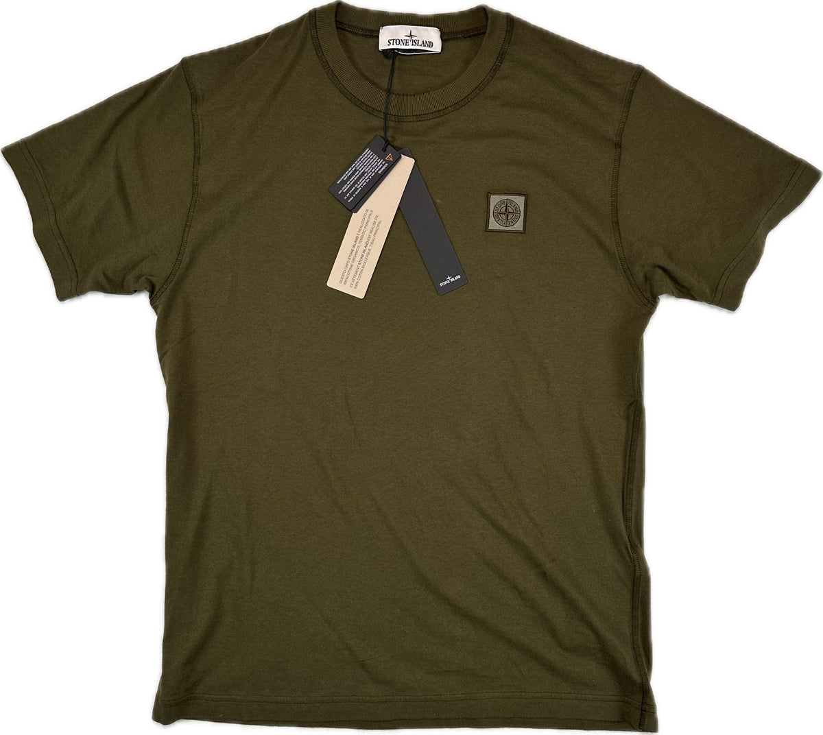 Stone Island T-Shirt, Herre 'Gron' (M)