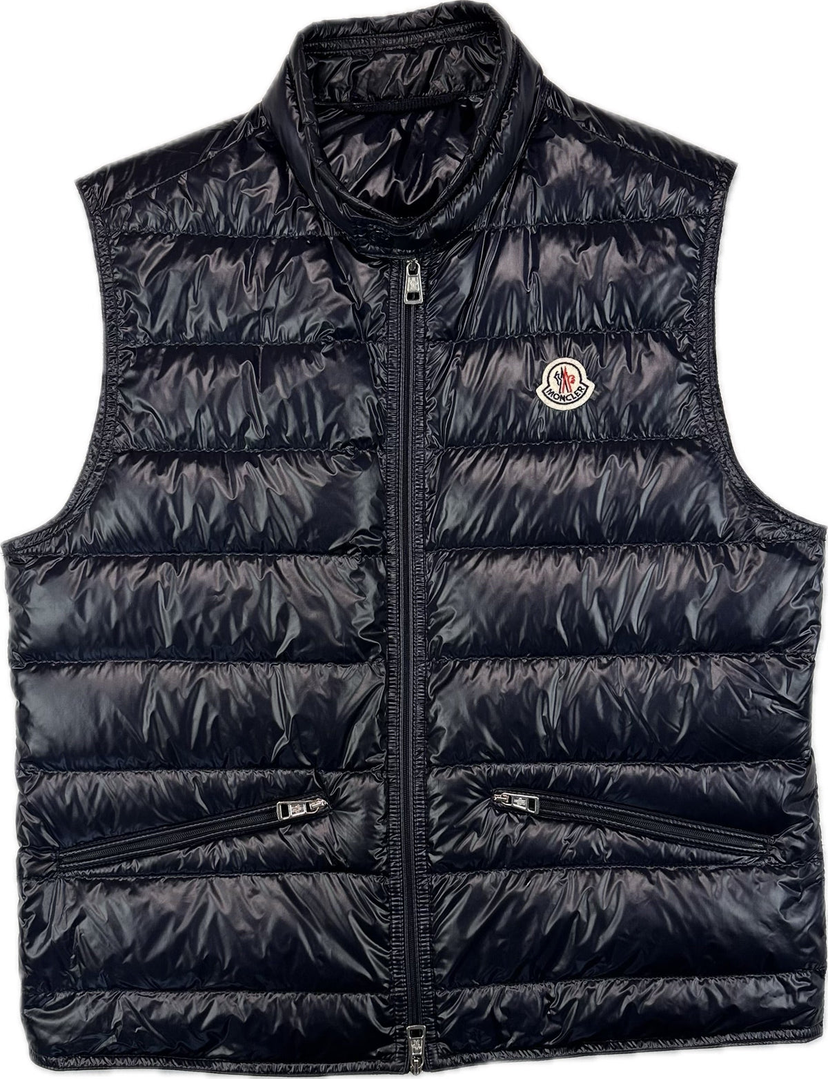 Moncler Vest, Herre 'Mørke Blå' Gui (M2)