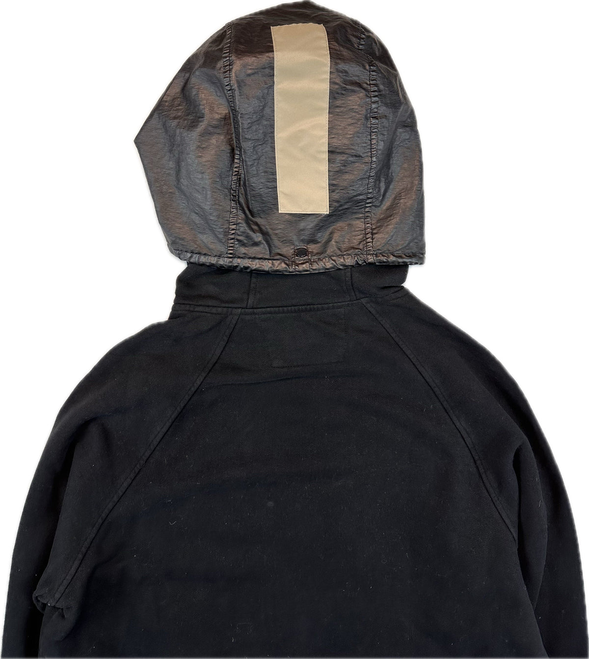 C.P. Company Hoodie, Herre Googles 'Sort' (X-Large)