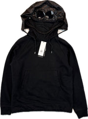 C.P. Company Hoodie, Herre Goggles 'Sort' (Medium)