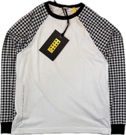 Moncler T-Shirt, Herre Langærmet 'Hvid' Genius (Large')