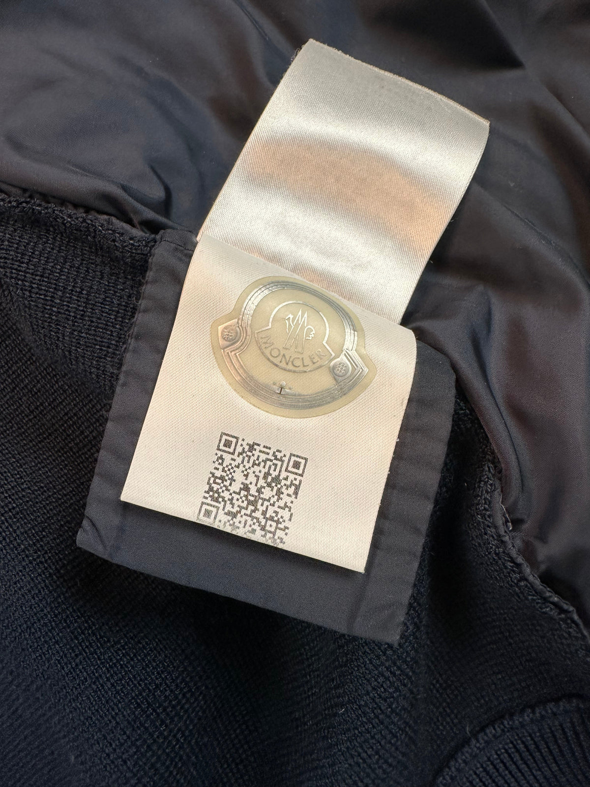 Moncler Cardigan, Herre 'Mørkeblå' Maglia (Large)