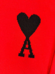 AMI Turtleneck, Herre Heart 'Rød' (Large) 😁