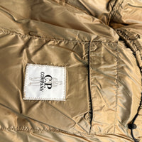 C.P. Company Jakke, Herre D.D. Shell Down Parka 'Brun / Guld' (Large, X-Large & XX-Large)