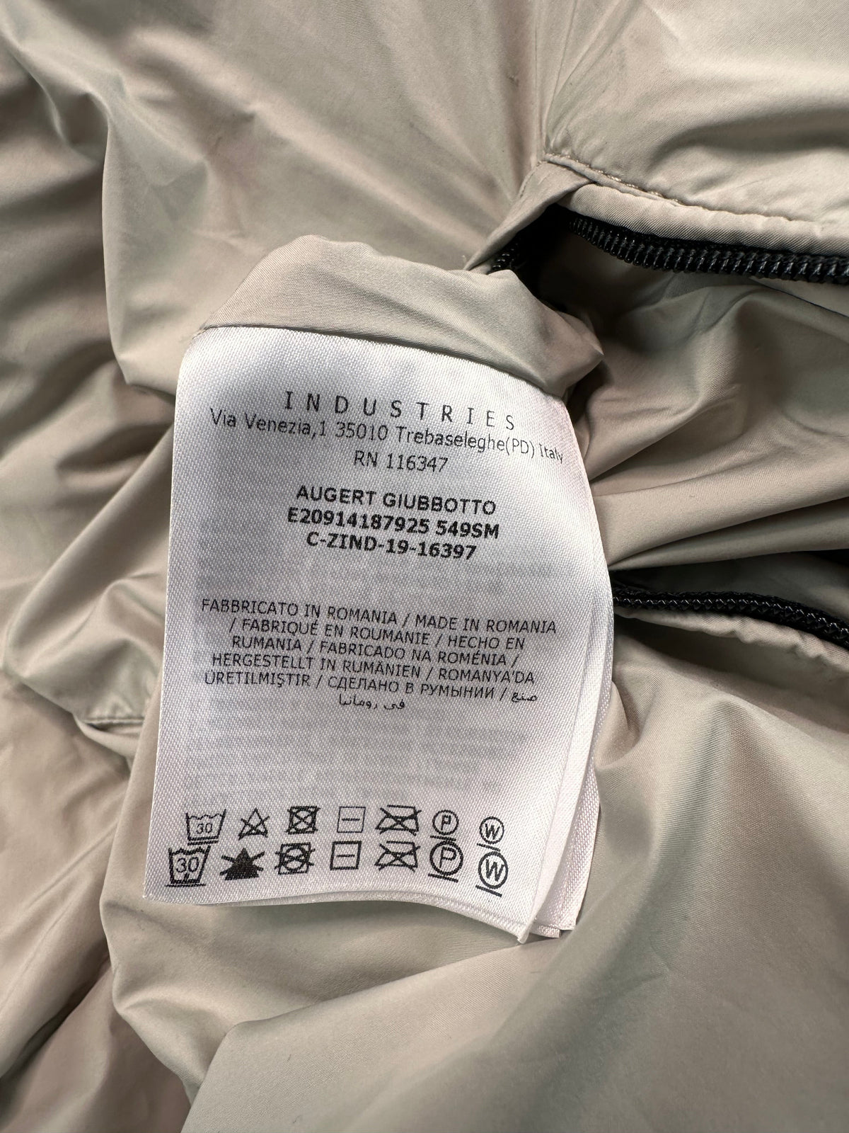 Moncler Jakke, Herre 'Creme' Augert (M3)