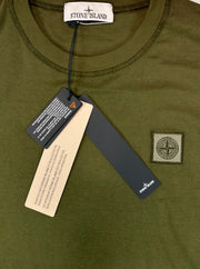 Stone Island T-Shirt, Herre 'Gron' (M)