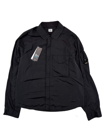 C.P. Company Overshirt, Herre Chrone -R Nylon 'Sort' (X-Large)