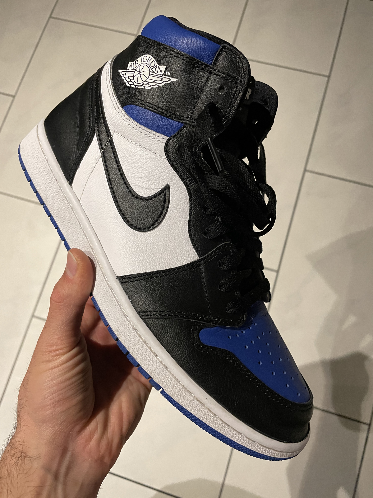 Nike Sneakers, Jordan 1 Retro High Royal Toe (44)