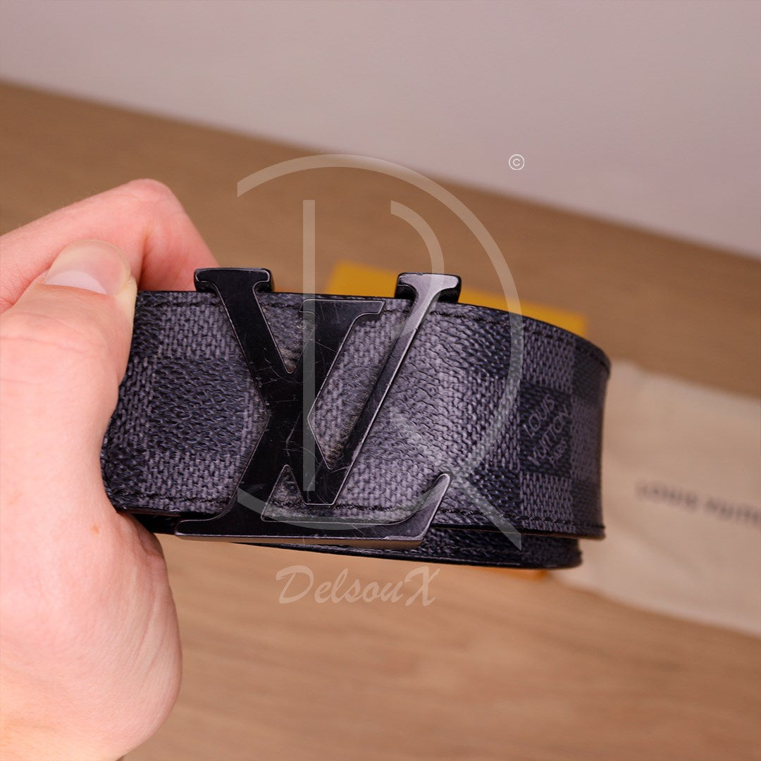 Louis Vuitton 'Damier Graphite' Bælte Herre (95) 💫