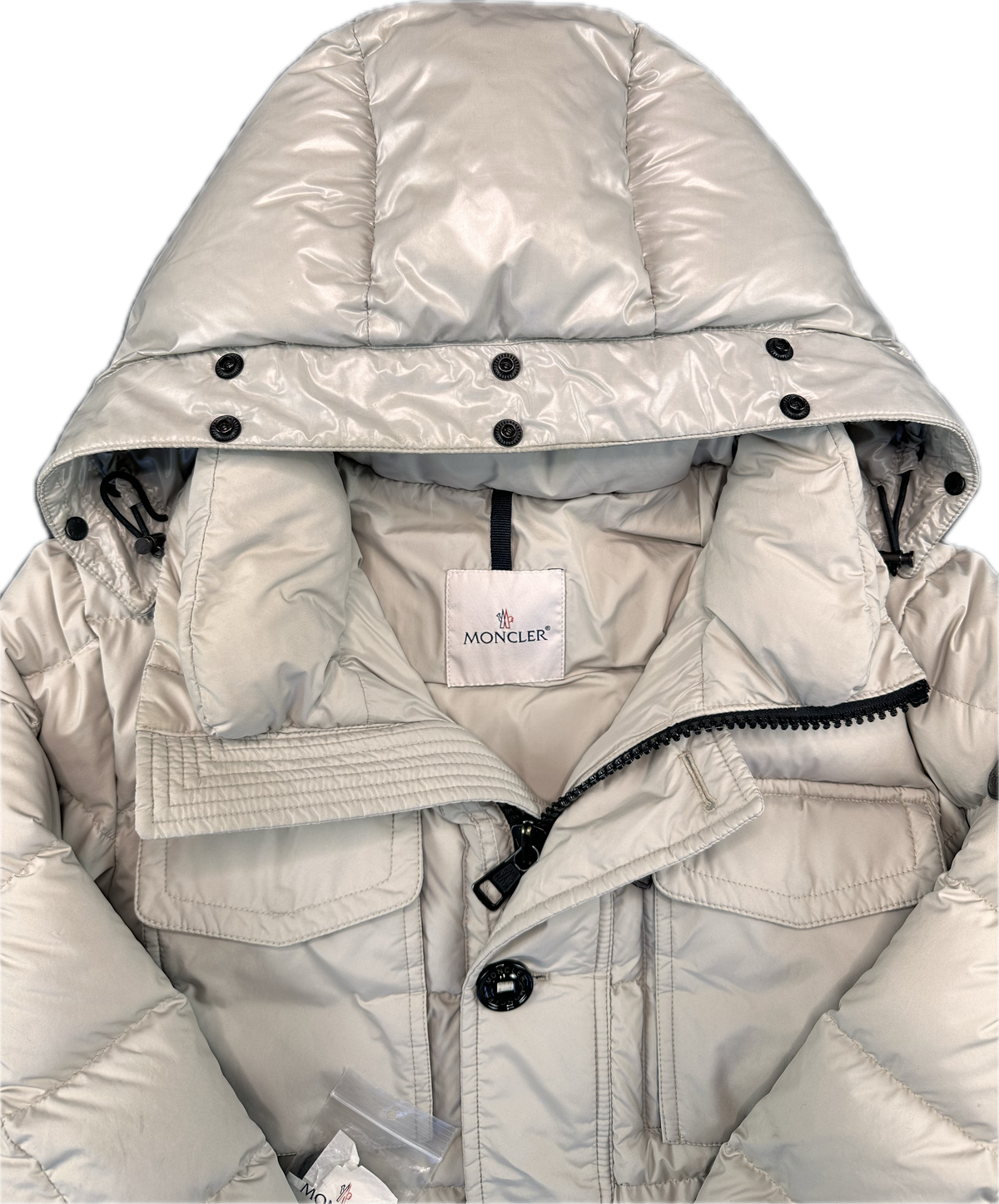 Moncler Jakke, Herre 'Creme' Augert (M3)