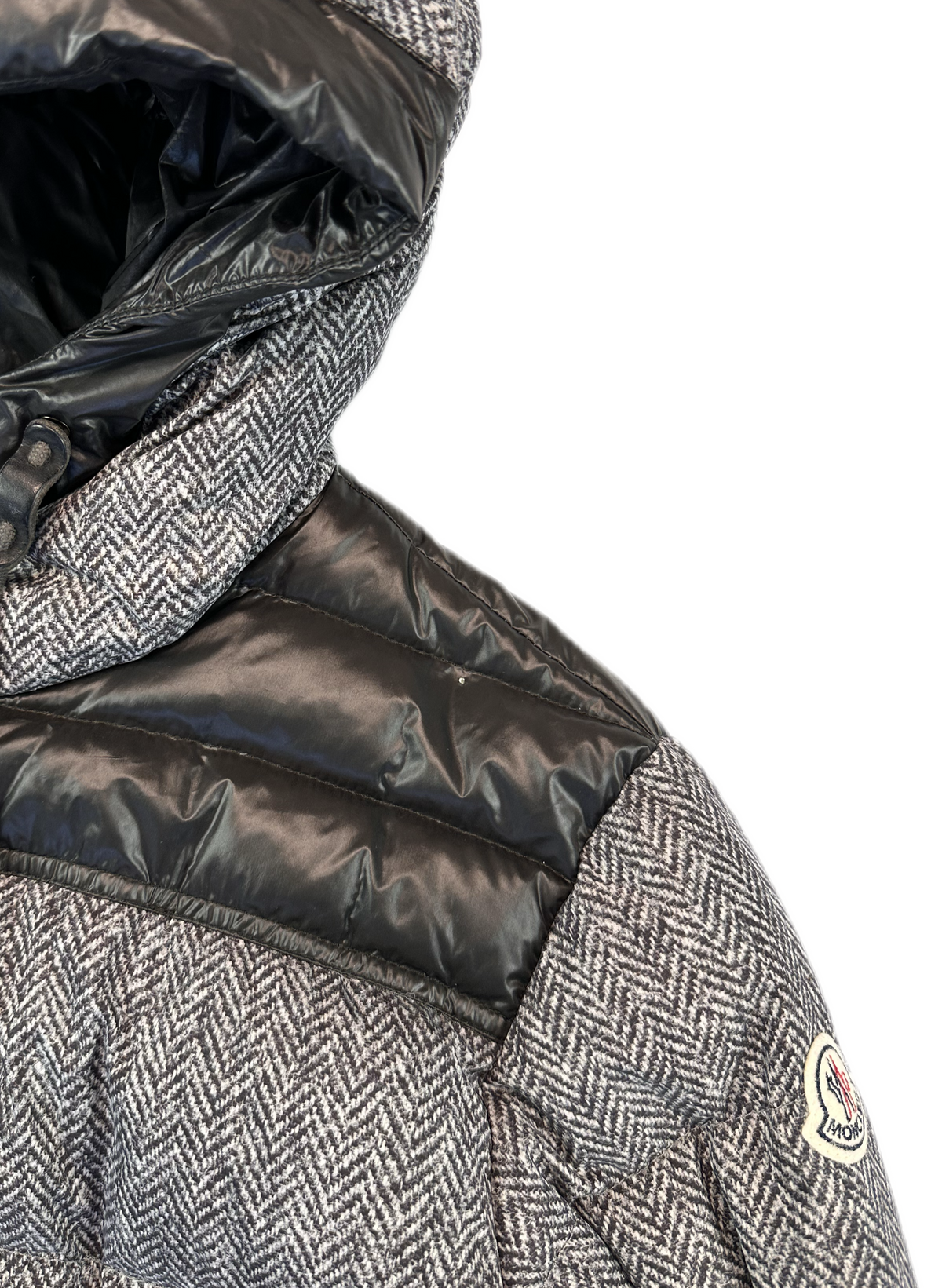 Moncler Vinterjakke, Herre 'Grå' Eusebe (M4 / Large)