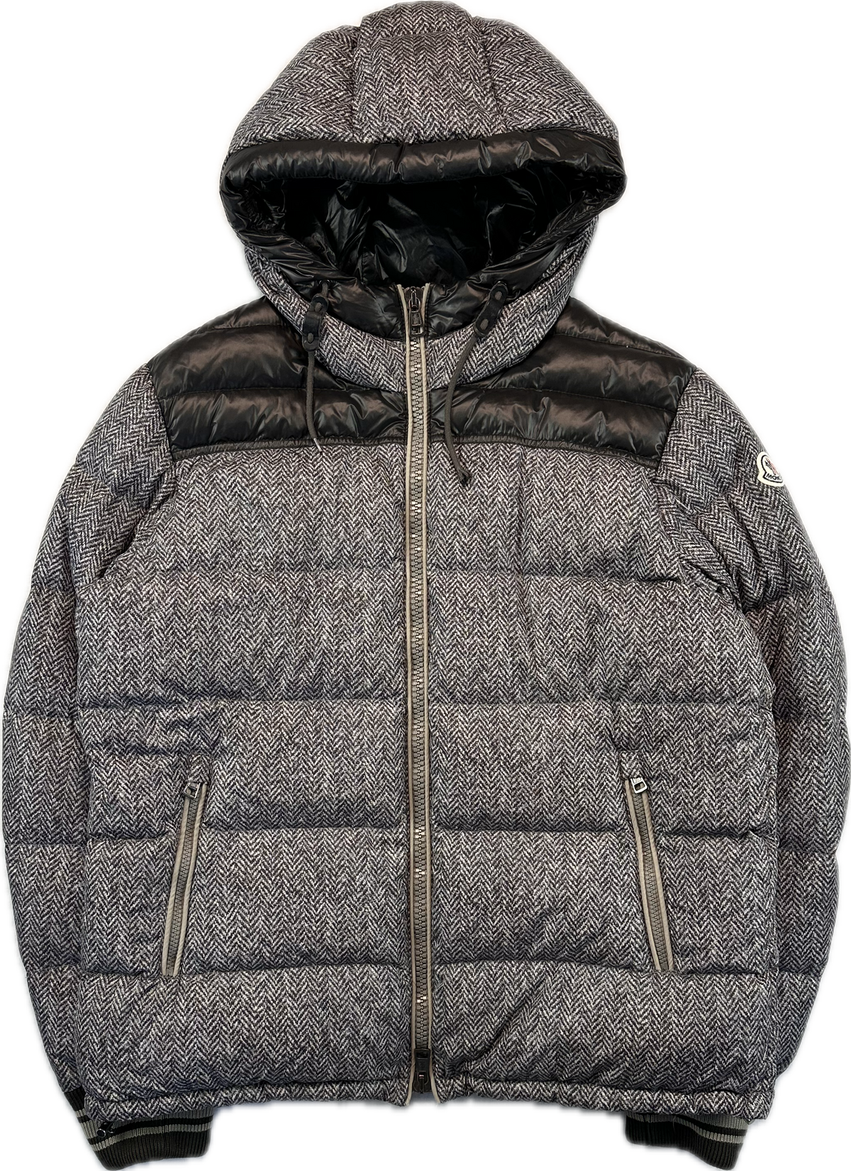 Moncler Vinterjakke, Herre 'Grå' Eusebe (M4 / Large)