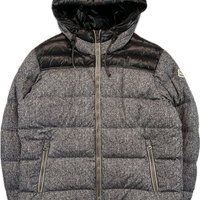 Moncler Vinterjakke, Herre 'Grå' Eusebe (M4 / Large)