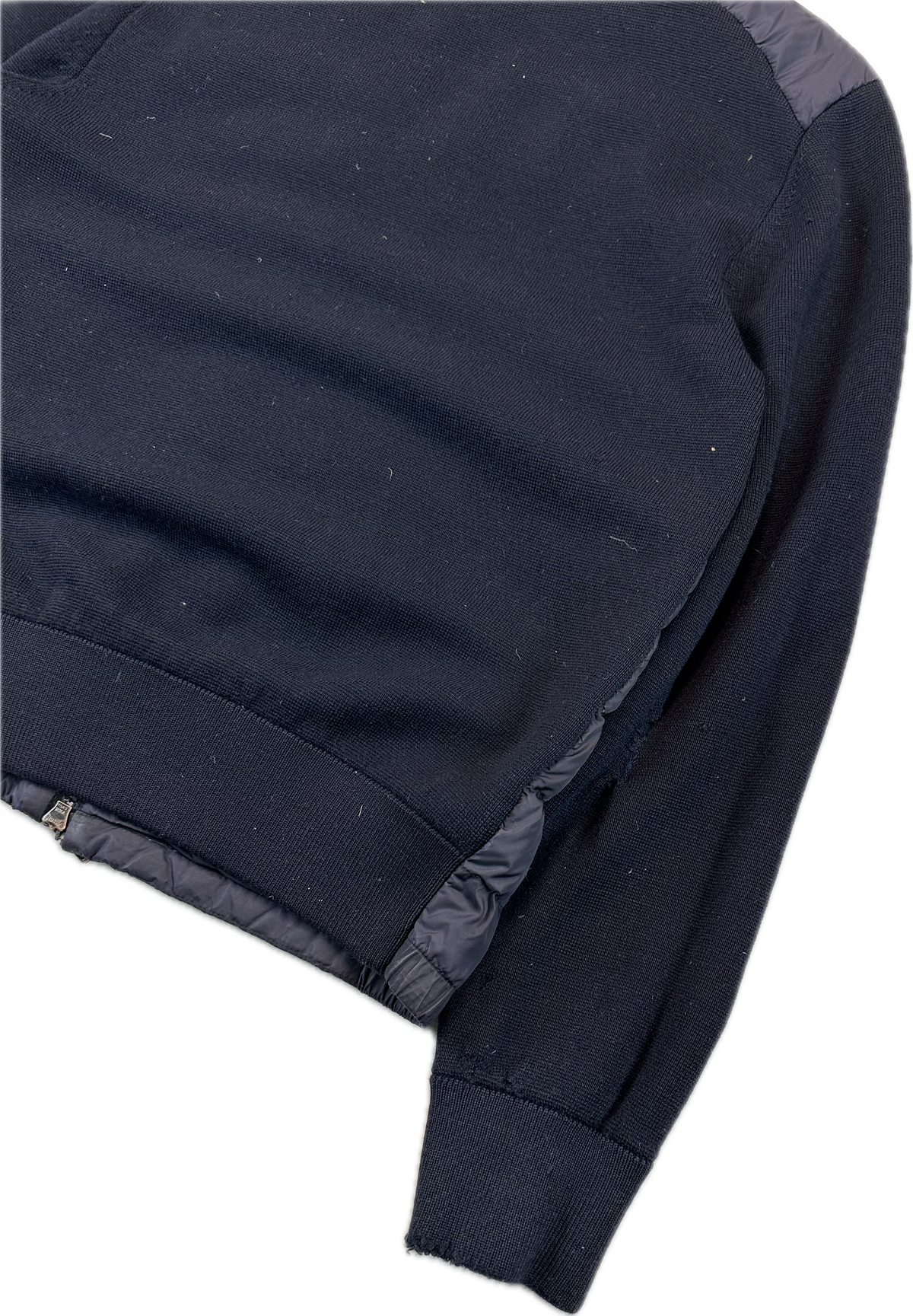 Moncler Cardigan, Herre 'Mørkeblå' Maglia (Large)