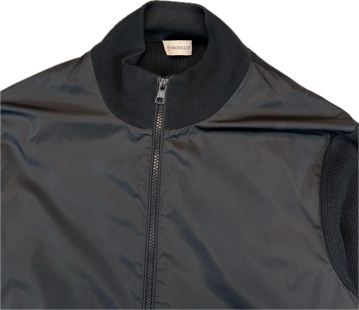 Moncler Cardigan, Herre 'Sort' Maglione Tricot (Medium)