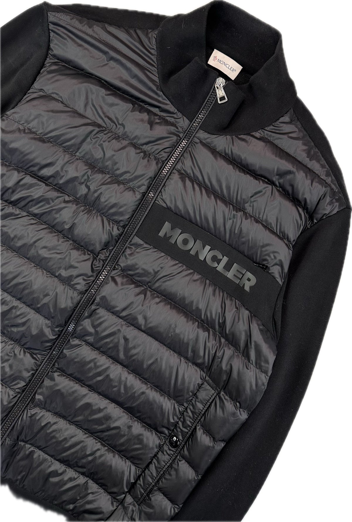 Moncler Cardigan, Herre 'Sort' 123 (Large)