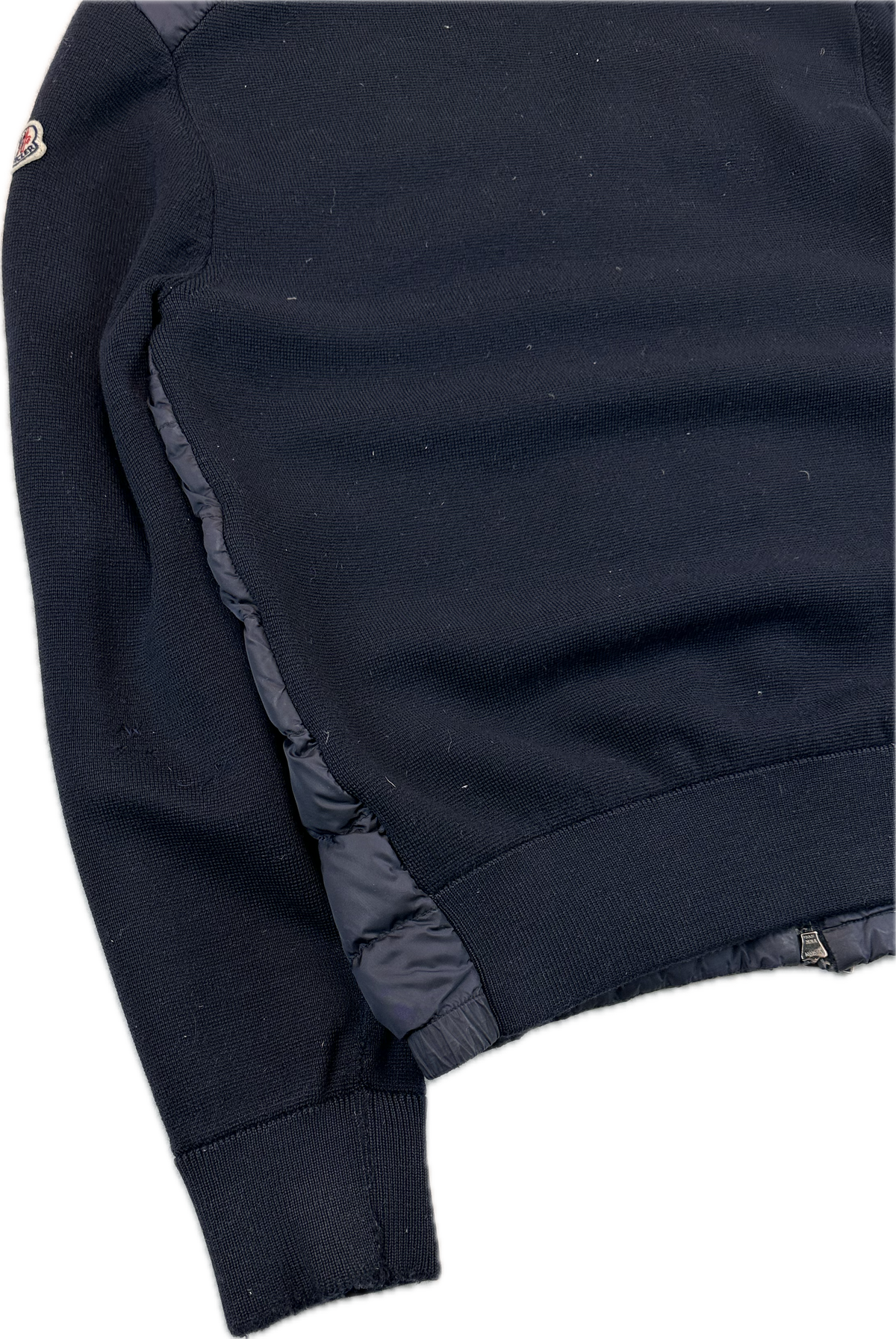 Moncler Cardigan, Herre 'Mørkeblå' Maglia (Large)