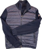Moncler Cardigan, Herre 'Mørkeblå' Maglia (Large)