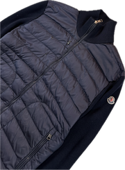 Moncler Cardigan, Herre 'Mørkeblå' Maglia (Large)
