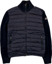 Moncler Cardigan, Herre 'Mørkeblå' Maglia (Large)