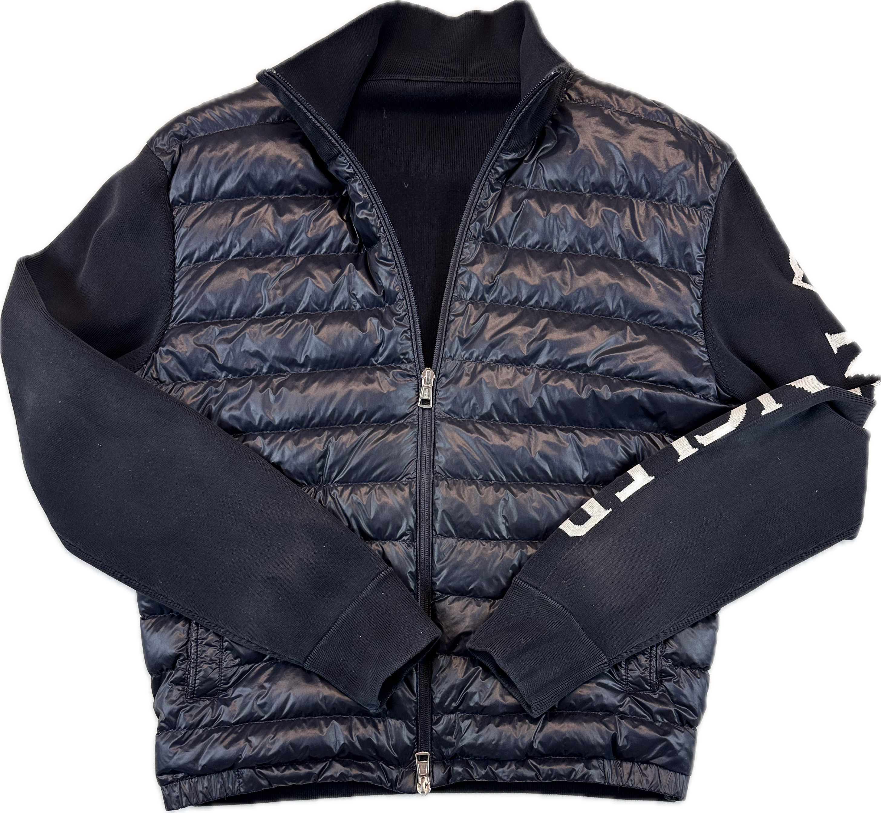 Moncler Cardigan, Herre 'Sort' Maglia (Medium)